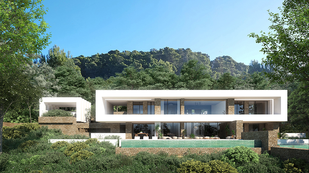 Outside - TypeA - Corallisa - Signature Home Ibiza