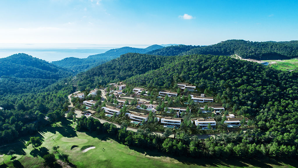 Aerial view - Corallisa - Signature Home Ibiza